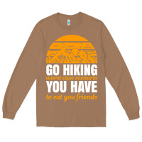 Toasted Coconut hiking t  shirt go hiking Long Sleeve Tee - linhVisuals