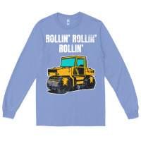 Colony Blue asphalt paver gift premium t shirt Long Sleeve Tee - linhVisuals
