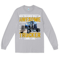 Moon Dust awesome trucker big rig semi trailer truck driver gift men tank top Long Sleeve Tee - linhVisuals