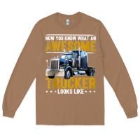Toasted Coconut awesome trucker big rig semi trailer truck driver gift men tank top Long Sleeve Tee - linhVisuals