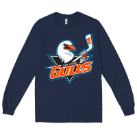 Navy san diego gulls Long Sleeve Tee - linhVisuals
