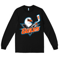 Black san diego gulls Long Sleeve Tee - linhVisuals