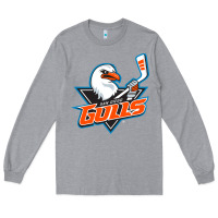 Heather Grey san diego gulls Long Sleeve Tee - linhVisuals