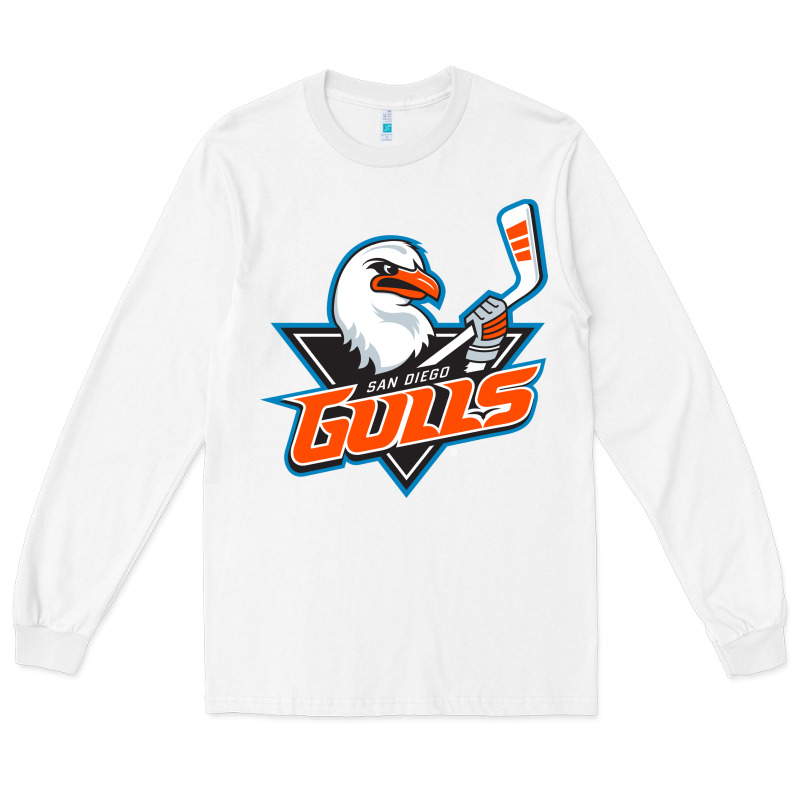 San Diego Gulls Long Sleeve Tee by linhVisuals | Teevron