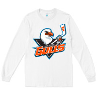 White san diego gulls Long Sleeve Tee - linhVisuals