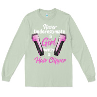 Matcha barber shirts for women   funny hairdresser barber t shirt Long Sleeve Tee - linhVisuals