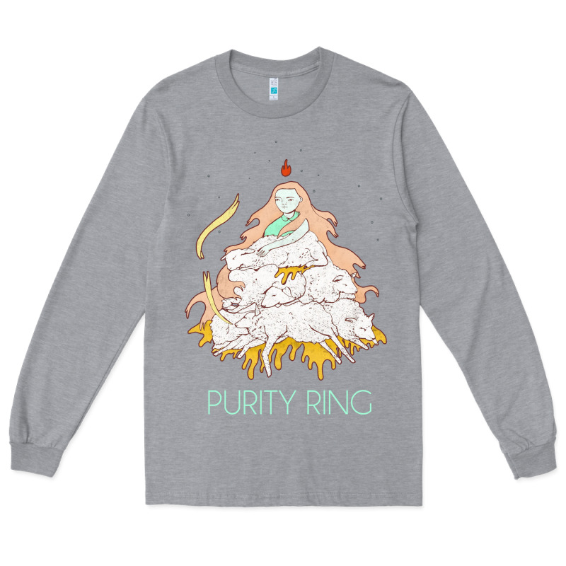 Purity Ring Müsïc Long Sleeve Tee by linhVisuals | Teevron