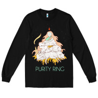 Black purity ring müsïc Long Sleeve Tee - linhVisuals
