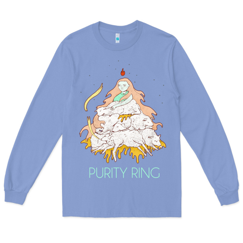 Purity Ring Müsïc Long Sleeve Tee by linhVisuals | Teevron