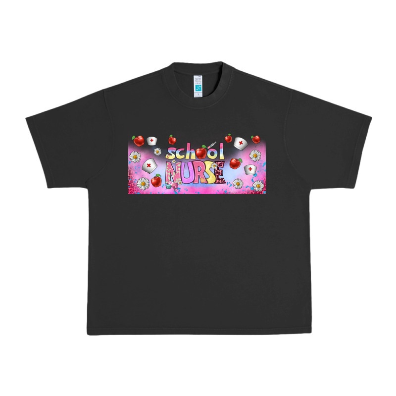 School Nurse Libbey Glass Urban Heavy Tee by BundleAndBundleShop | Teevron