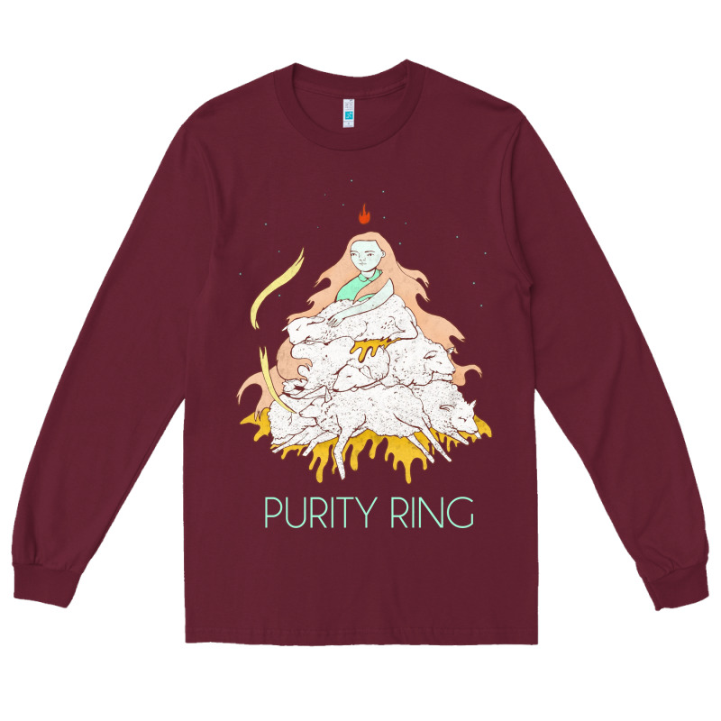 Purity Ring Müsïc Long Sleeve Tee by linhVisuals | Teevron