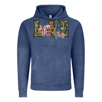 Vintage Denim love pig Vintage Hoodie - SublimationCraftShop