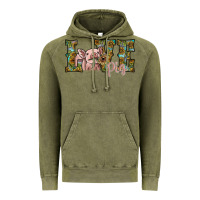 Vintage Olive love pig Vintage Hoodie - SublimationCraftShop