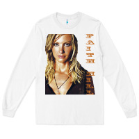 White faith hill Long Sleeve Tee - linhVisuals