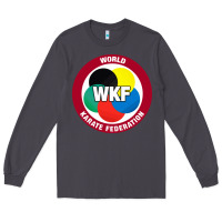 Smoke #world karate federation Long Sleeve Tee - linhVisuals
