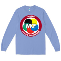 Colony Blue #world karate federation Long Sleeve Tee - linhVisuals