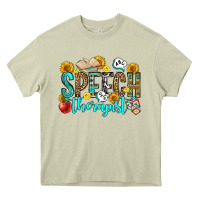 Mossy speech therapist Heavy Core Tee - OliviaCreatesArt