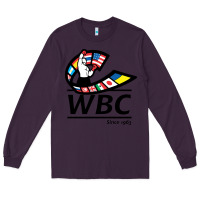 Plum #world boxing council Long Sleeve Tee - linhVisuals