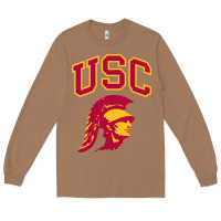 Toasted Coconut #usc Long Sleeve Tee - linhVisuals