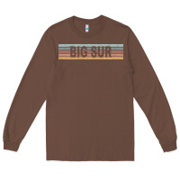 Chestnut big sur california ca usa retro sweatshirt Long Sleeve Tee - linhVisuals