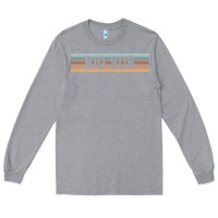 Heather Grey big sur california ca usa retro sweatshirt Long Sleeve Tee - linhVisuals