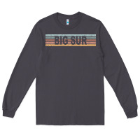Smoke big sur california ca usa retro sweatshirt Long Sleeve Tee - linhVisuals