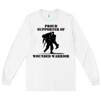 White wounded war Long Sleeve Tee - linhVisuals