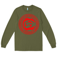 Army Green cartel de santa Long Sleeve Tee - linhVisuals