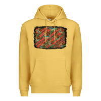 Antique Gold mexico pattern background Premium Hoodie - Artiststas