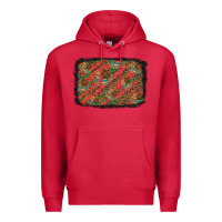 Cardinal mexico pattern background Premium Hoodie - Artiststas