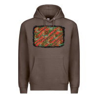 Coffee mexico pattern background Premium Hoodie - Artiststas
