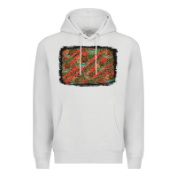 Dove Grey mexico pattern background Premium Hoodie - Artiststas