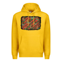 Lemon mexico pattern background Premium Hoodie - Artiststas