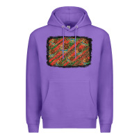 Purple mexico pattern background Premium Hoodie - Artiststas