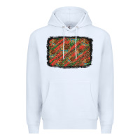 White mexico pattern background Premium Hoodie - Artiststas
