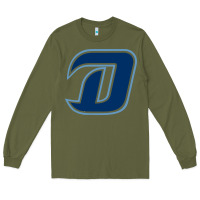 Army Green NC Dinos Long Sleeve Tee - linhVisuals