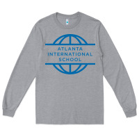 Heather Grey atlanta international school Long Sleeve Tee - linhVisuals