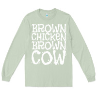 Matcha brown chicken brown cow Long Sleeve Tee - linhVisuals
