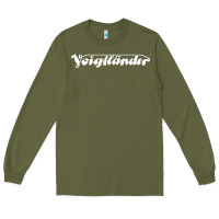 Army Green Voigtländer Long Sleeve Tee - linhVisuals