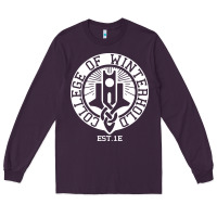 Plum college of winterhold Long Sleeve Tee - linhVisuals