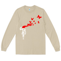Mushroom banksy Long Sleeve Tee - linhVisuals