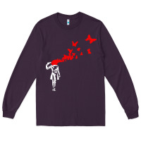 Plum banksy Long Sleeve Tee - linhVisuals