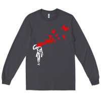 Smoke banksy Long Sleeve Tee - linhVisuals