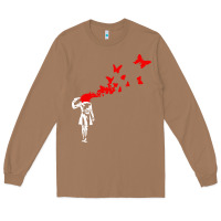 Toasted Coconut banksy Long Sleeve Tee - linhVisuals