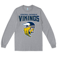 Heather Grey central catholic high school (pittsburgh) Long Sleeve Tee - linhVisuals