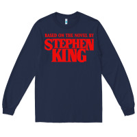 Navy based on the novel Long Sleeve Tee - linhVisuals