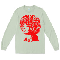 Matcha angela davis political activist Long Sleeve Tee - linhVisuals