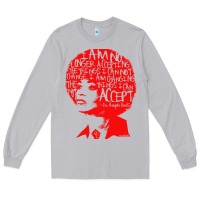 Moon Dust angela davis political activist Long Sleeve Tee - linhVisuals
