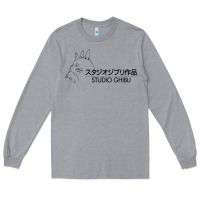 Heather Grey studio ghibli2 Long Sleeve Tee - linhVisuals