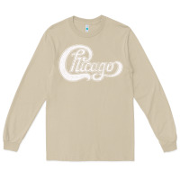 Mushroom chicago retro styled faded design Long Sleeve Tee - linhVisuals